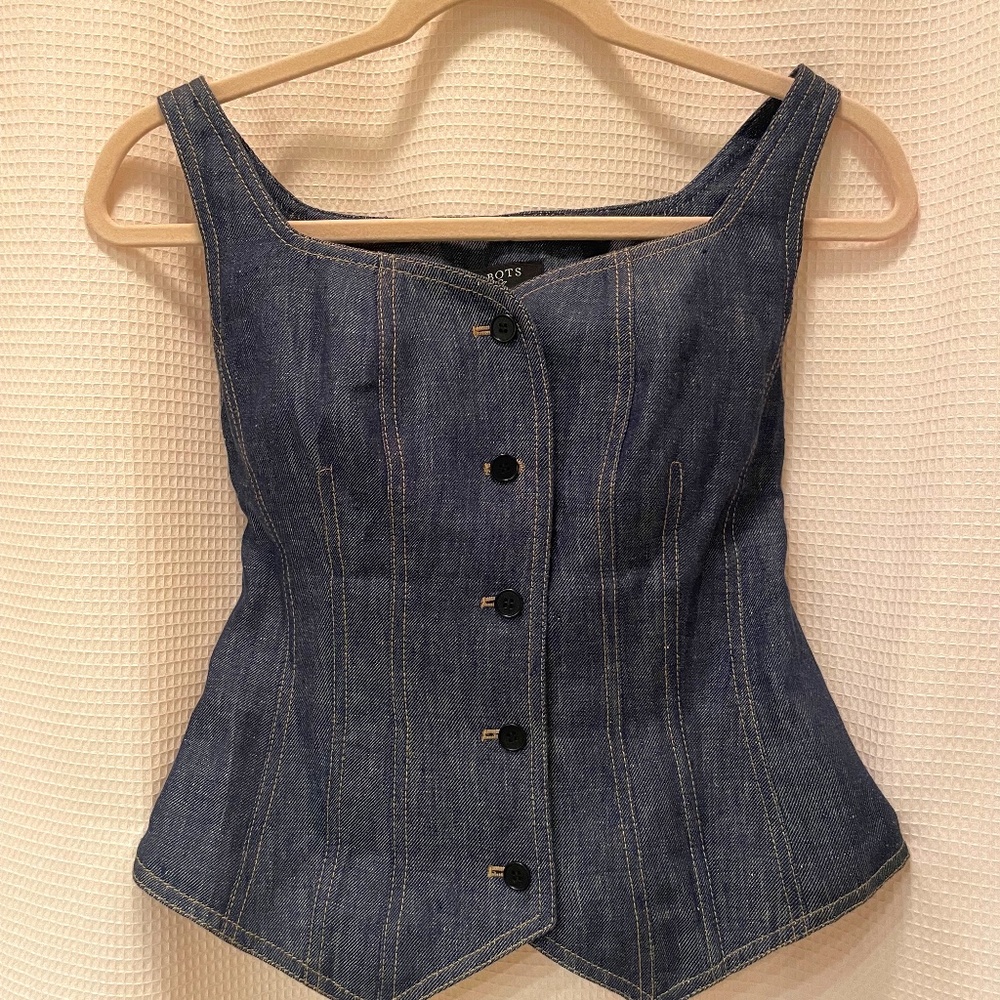 Talbot denim vest